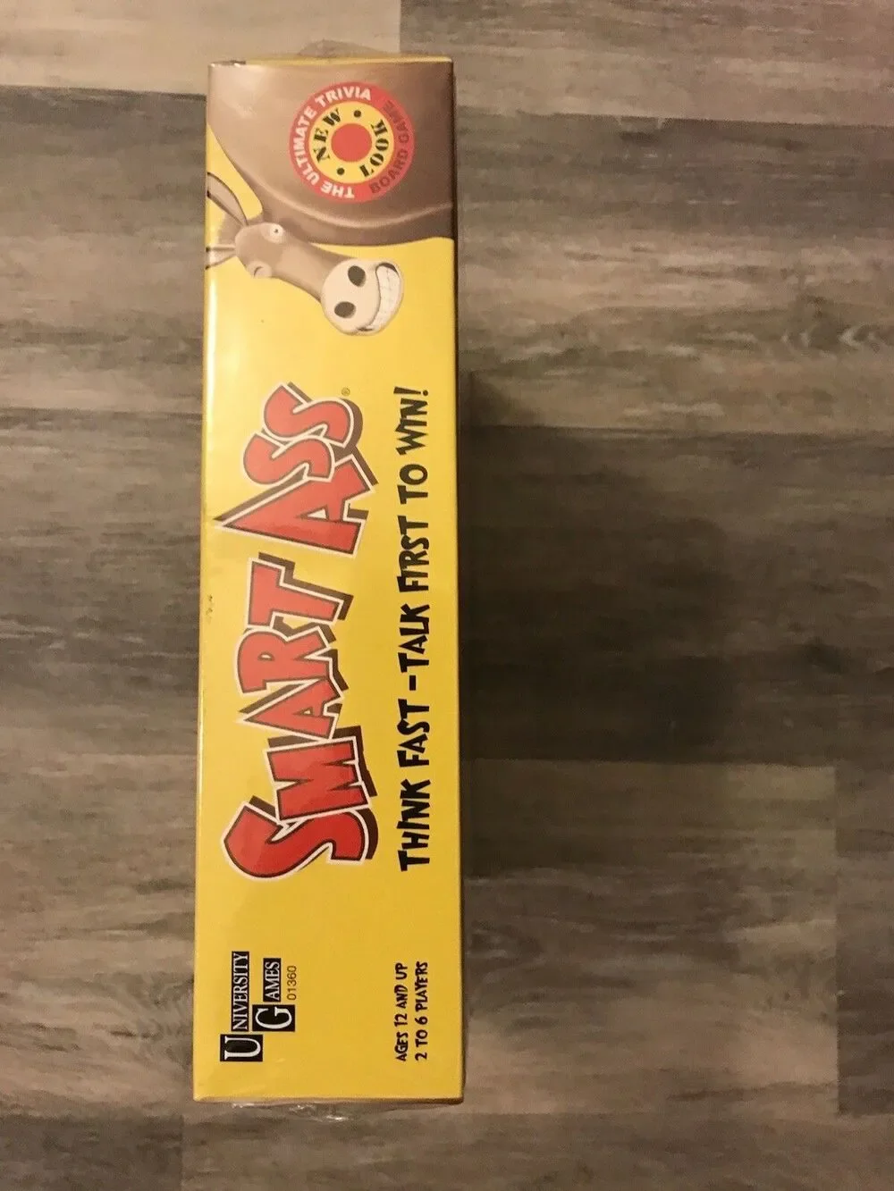 SMARTASS Trivia Board Game FACTORY SEALED University Games 2012